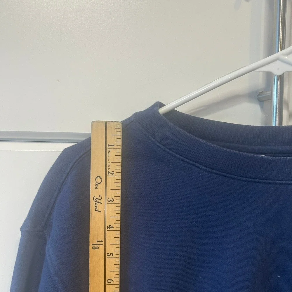 Nike Sportswear Club Fleece Crewneck Sweatshirt Navy Blue Large BV2662-410